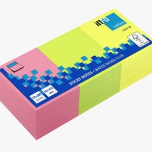 دفتر بوستد انفو الماني1994 املون1.5*2    -39  5653