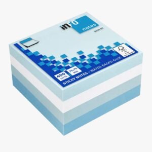 مكعب بوستد انفو ازرق 5654-83 75 *75