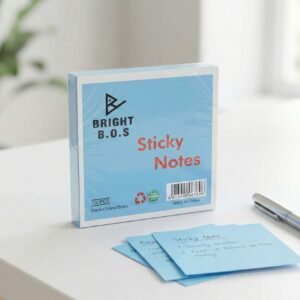 ستيكي نوت برايت بوس لون ازرق 3*3 100 ورقة