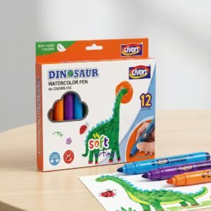 الوان فلوماستر جامبو مدبب 12 لون CIVORS