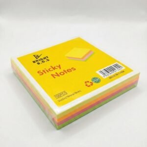 ستيكي نوت 3*3 برايت بوس 100 ورقة 4 لون