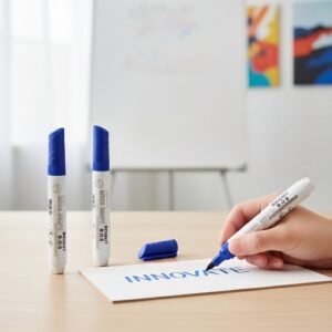 قلم وايت بورد مشطوف عريض 508 برايت بوس لون ازرق