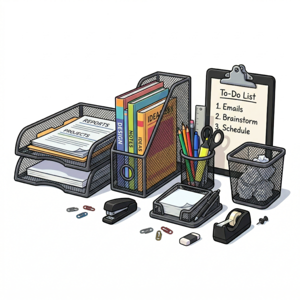 طقم مكتب حديد