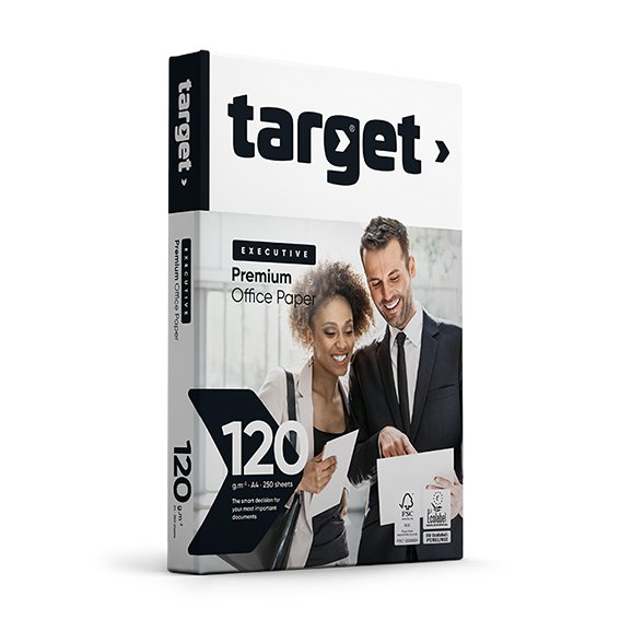 ورق تصوير برتغالي قياس A4 120 غم / سعة 250 ورقة TARGET EXECUTIVE