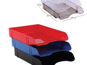 صواني بلاستيك 1 طبقة 360 (لون اسود)