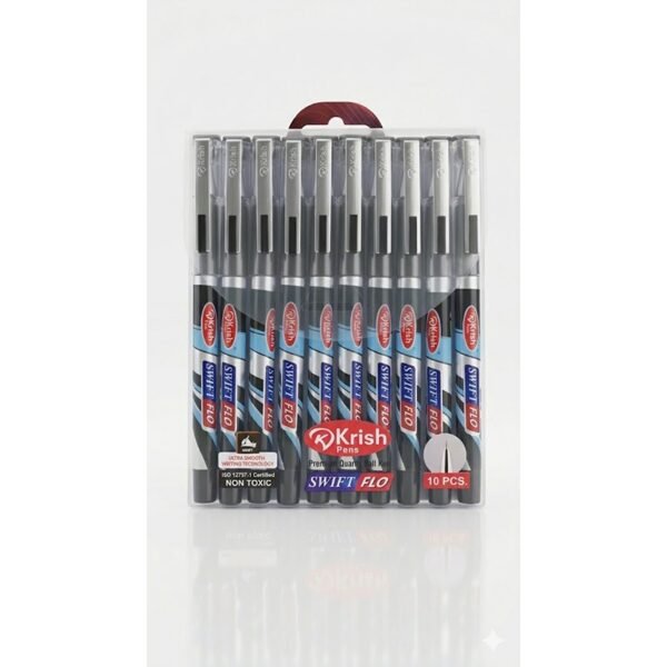 SWIFT 0.7mm  كرت تعبئة 10 أقلام أسود