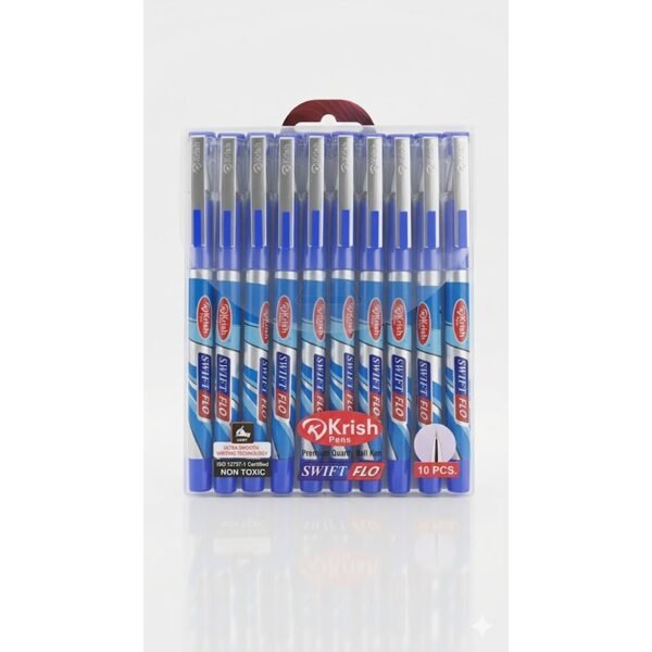 SWIFT 0.7mm  كرت تعبئة 10 أقلام أزرق