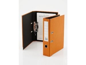 بوكس فايل عريض خارجي برتقالي / داخلي اسود