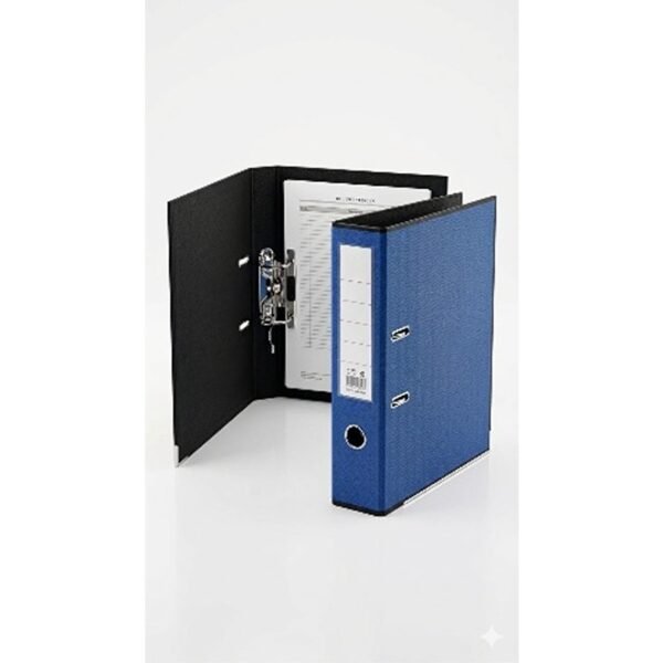 بوكس فايل عريض خارجي ازرق غامق / داخلي اسود