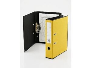 بوكس فايل عريض خارجي اصفر / داخلي اسود