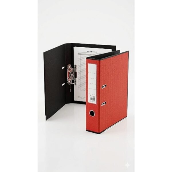 بوكس فايل عريض خارجي احمر / داخلي اسود