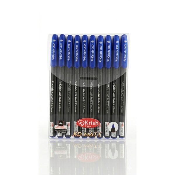 XD MATT 0.7mm  كرت تعبئة 10 أقلام أزرق