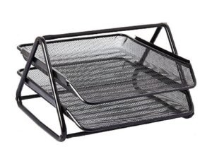 صواني مكتب معدن 2 طبقة