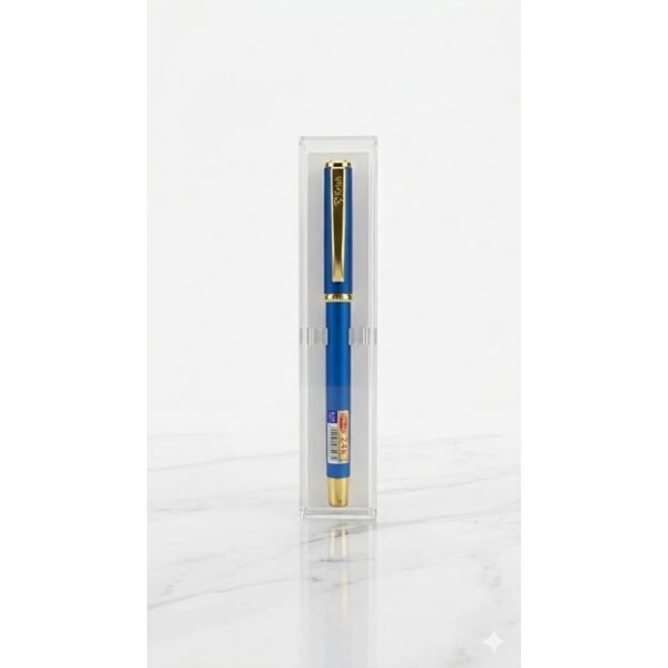 2.4K قلم بعلبة أزرق