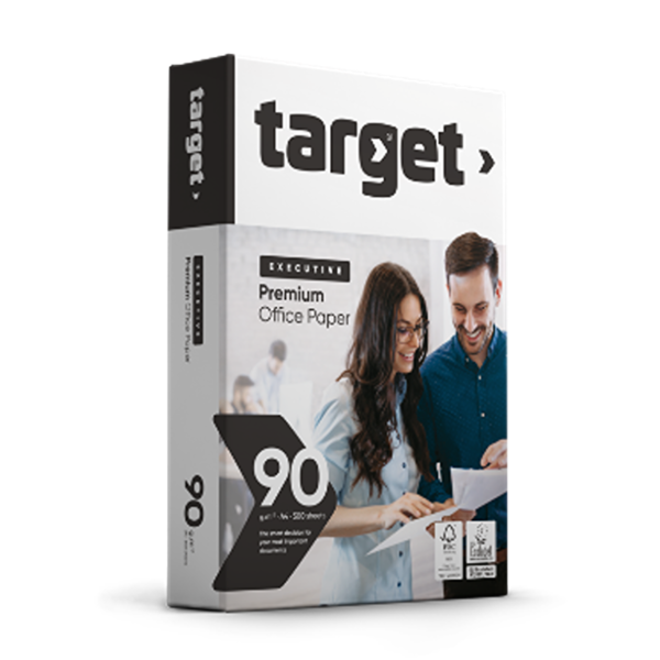ورق تصوير برتغالي قياس A4 90 غم / سعة 500 ورقة TARGET EXECUTIVE