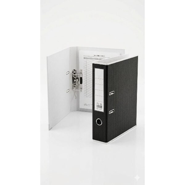 بوكس فايل عريض خارجي اسود / داخلي ابيض