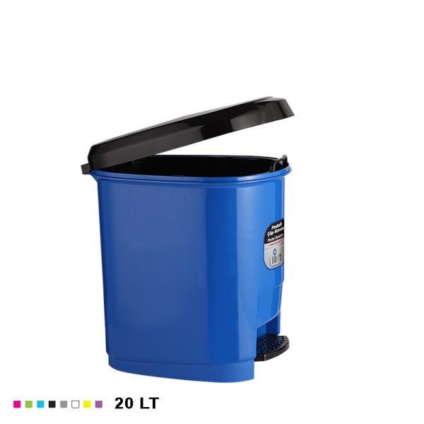 سلة مهملات 20 لتر 1580 (ملون)