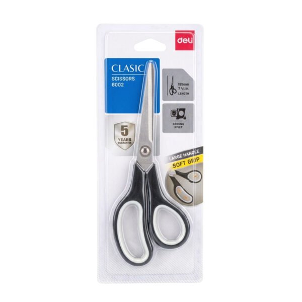 مقص حجم وسط DELI 6002حجم 19.5 سم