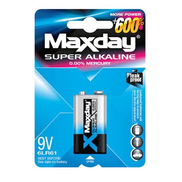بطارية MAXDAY 9V