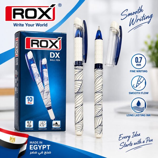 قلم حبر ROX DX عدد 10